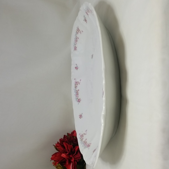 Antique H & C Imperial Large Floral Serving Platter - Picture 11 of 16